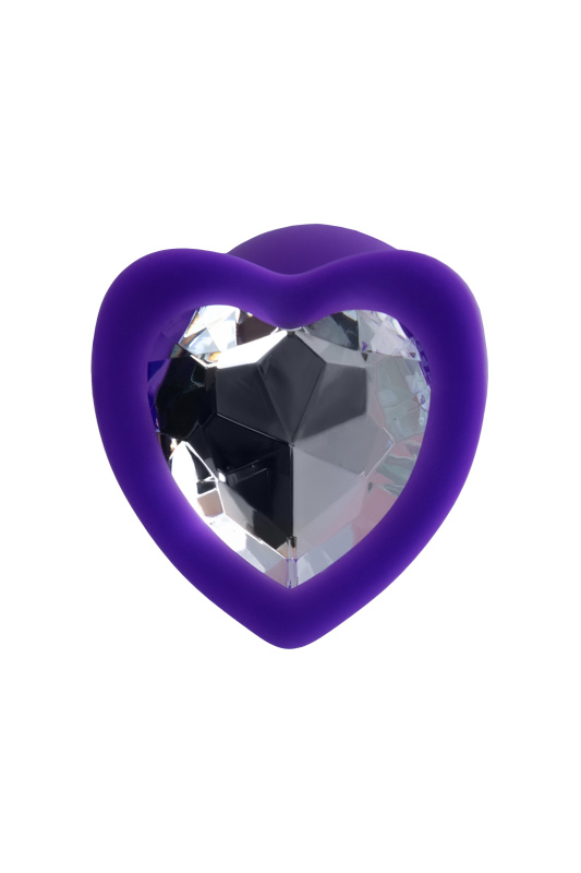 ToDo by Toyfa Анальная втулка ToDo by Toyfa Diamond Heart, силикон, фиолетовый, 7 см, Ø 2,8 см — купить в Минске Изображение ToDo by Toyfa Анальная втулка ToDo by Toyfa Diamond Heart, силикон, фиолетовый, 7 см, Ø 2,8 см
