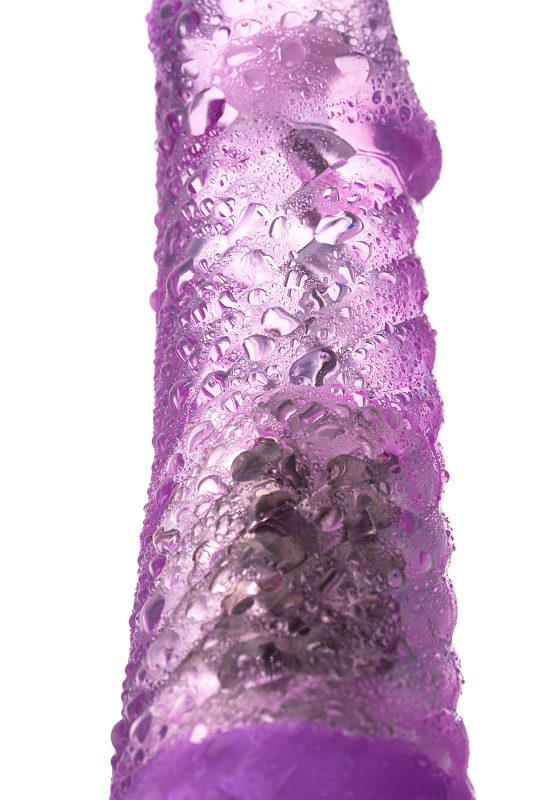 Фото A-toys by TOYFA Вибратор с клиторальным стимулятором A-Toys by TOYFA High-Tech fantasy, TPE, фиолетовый, 22, 5 см