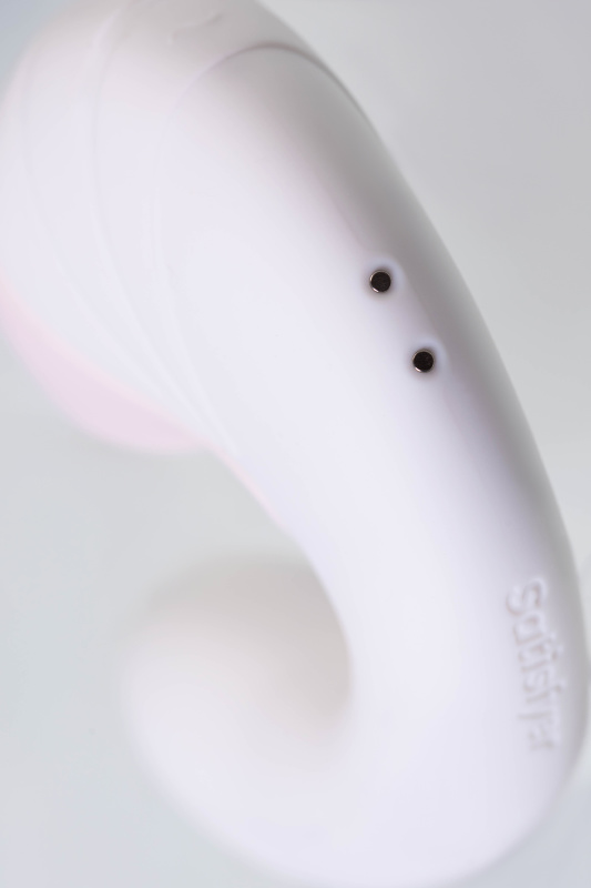 Фото Satisfyer, Германия Вибратор Satisfyer Supernova, с вакуум-волновым стимулятором, силикон, белый, 16,9 см