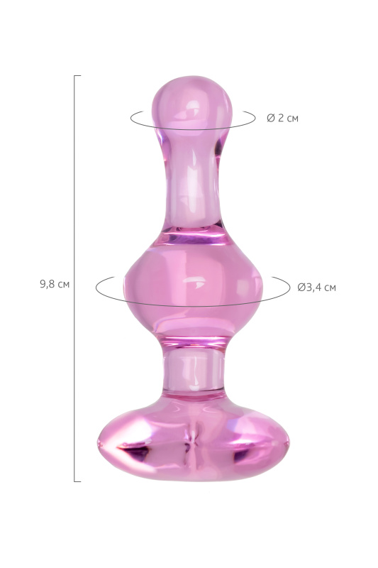 Sexus Glass Анальная втулка Sexus Glass, стекло, розовая, 9,8 см — купить в Минске Фото Sexus Glass Анальная втулка Sexus Glass, стекло, розовая, 9,8 см