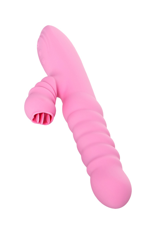 Изображение JOS Вибратор JOS Lixy, с функцией Up&Down, силикон, розовый, 23 см