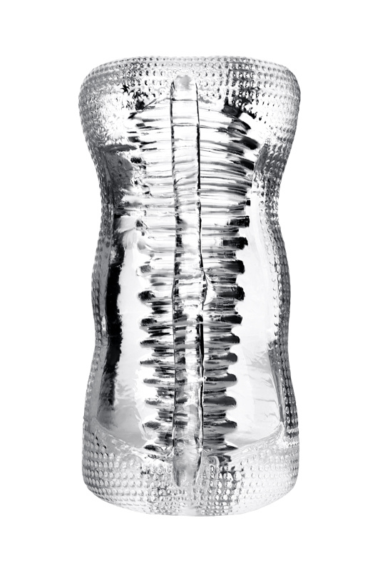 Фото LINGAM BY TOYFA Мастурбатор нереалистичный Lingam by TOYFA Asha, TPE, Прозрачный, 14 см