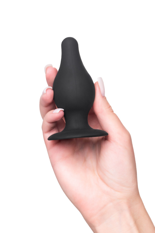 Фото Erotist Анальная втулка Erotist Spade M, сайлекспан, чёрный, 10 см