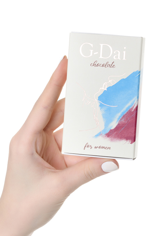 Изображение  Возбуждающий шоколад для женщин G-Dai, 15 гр