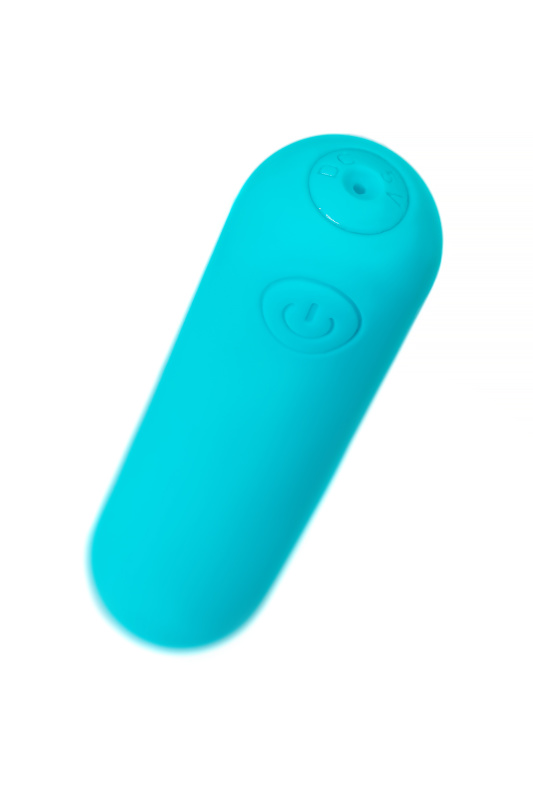Изображение  Вибропуля A-Toys by TOYFA TNIM, силикон, голубой, 6,5 см