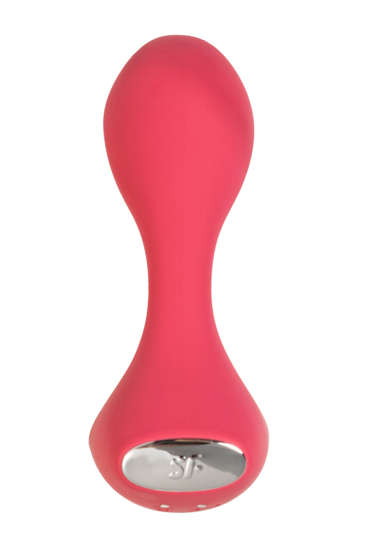 Изображение Satisfyer, Германия Анальная вибровтулка Satisfyer Backdoor Lover, красная, 11,2 см