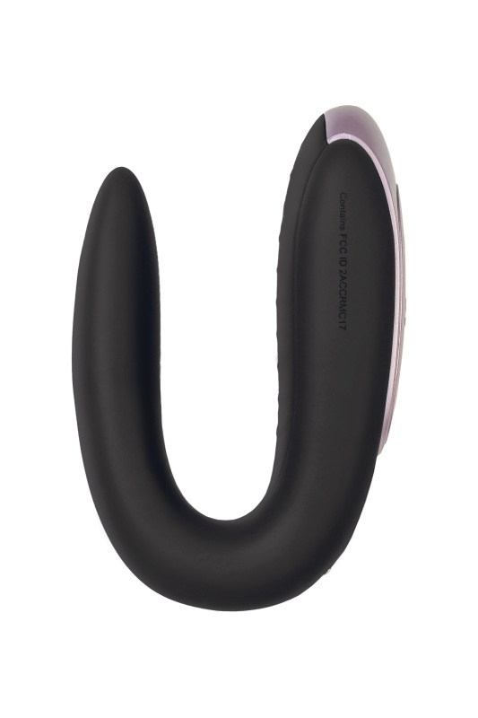 Изображение Satisfyer, Германия Многофункциональный стимулятор для пар Satisfyer Partner Double Fun, силикон, черный, 18 см