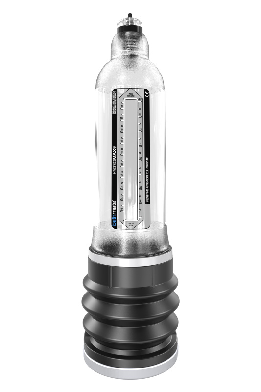 Фото Bathmate, Великобритания Гидропомпа Bathmate HYDROMAX9, ABS пластик, прозрачная, 32,5 см (аналог Hydromax X40)