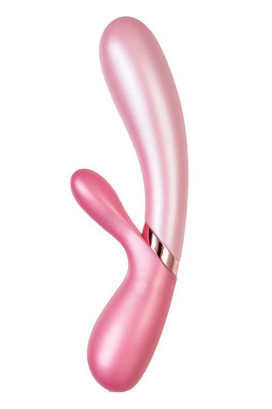 Фото Satisfyer, Германия Вибратор Satisfyer Hot Lover Connect App с клиторальным стимулятором, розовый, 20,4 см