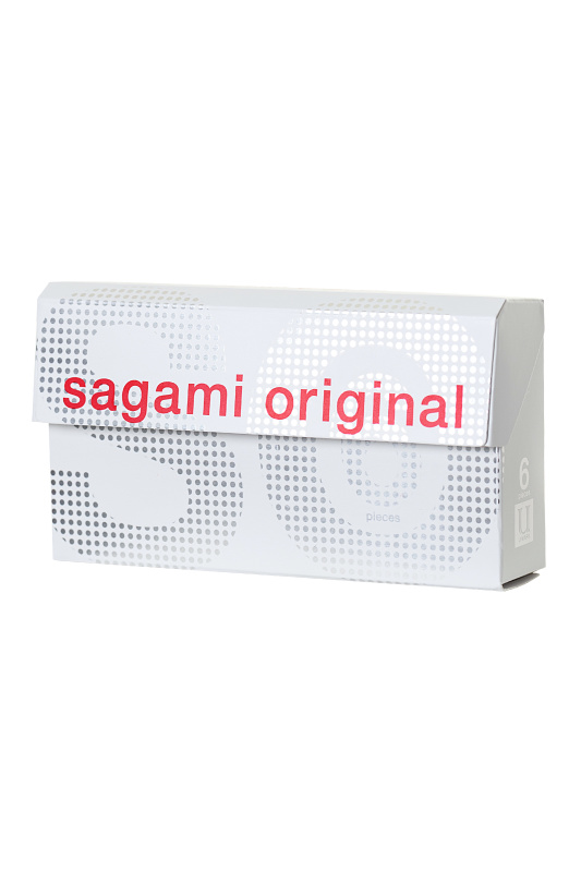 Фото Sagami, Япония Презервативы Sagami, original 0.02, полиуретан, ультратонкие, гладкие, 19 см, 5,8 см, 6 шт.