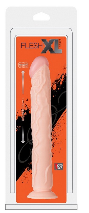 Seven Creations Фаллоимитатор реалистичный с присоской FLESHXL 13 INCH 33 см — купить в Минске Фото Seven Creations Фаллоимитатор реалистичный с присоской FLESHXL 13 INCH 33 см
