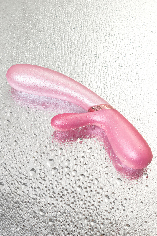 Фото Satisfyer, Германия Вибратор Satisfyer Hot Lover Connect App с клиторальным стимулятором, розовый, 20,4 см