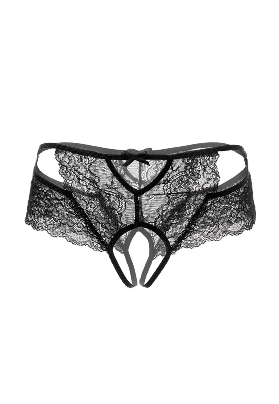Фото Erolanta Lingerie Эротические трусики Erolanta Felicity, черный (50-52)