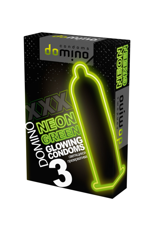 Фото Luxe Презервативы Luxe DOMINO NEON №3