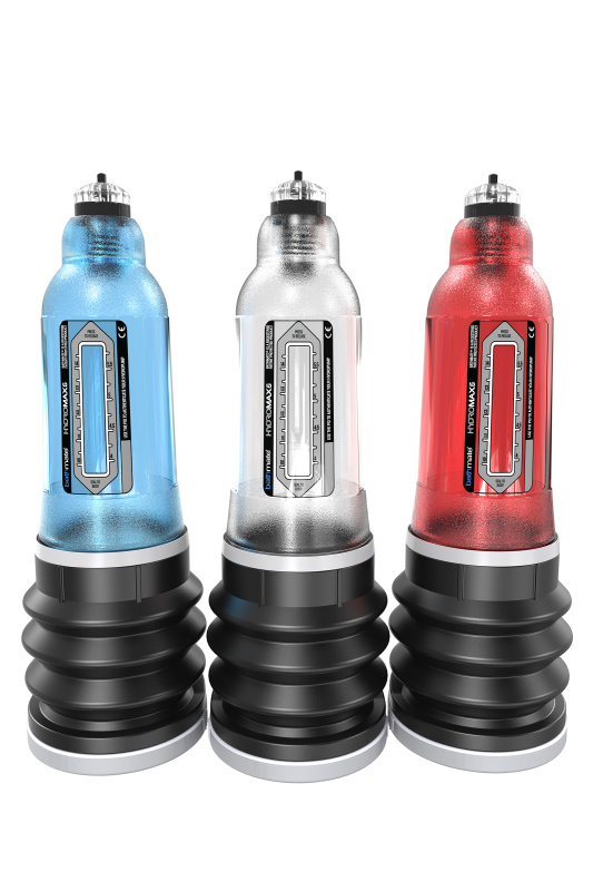 Изображение Bathmate, Великобритания Помпа для пениса Bathmate HYDROMAX5, ABS пластик, голубая, 26 см (аналог Hydromax X20)