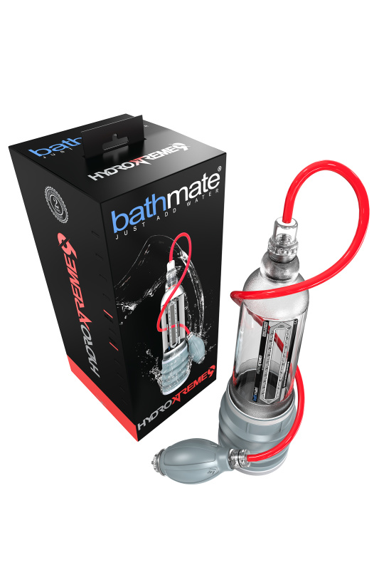 Фото Bathmate, Великобритания Гидропомпа Bathmate HYDROXTREME9, ABS пластик, прозрачная, 32,5 см (аналог Hydromax Xtreme X40)