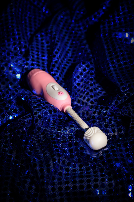 Изображение Magic eyes Вибромассажёр LaFree DENMA Magic Eyes, ABS пластик, розовый, 20.4 см