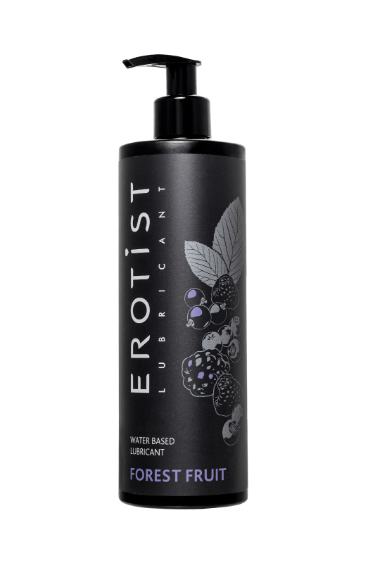 Изображение Erotist Lubricant Лубрикант Erotist на водной основе FOREST FRUIT, с ароматом лесных ягод, 400 мл