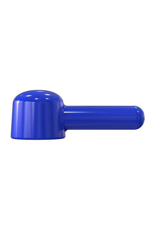Фото Magic Wand Насадка  для массажера Magic Wand, прямая,TPR, синий, 16 см