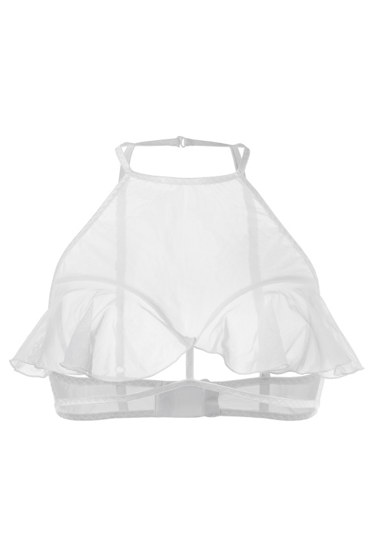 Фото Erolanta Lingerie Эротический бралетт Erolanta Karen с открытой грудью, белый (50-52)