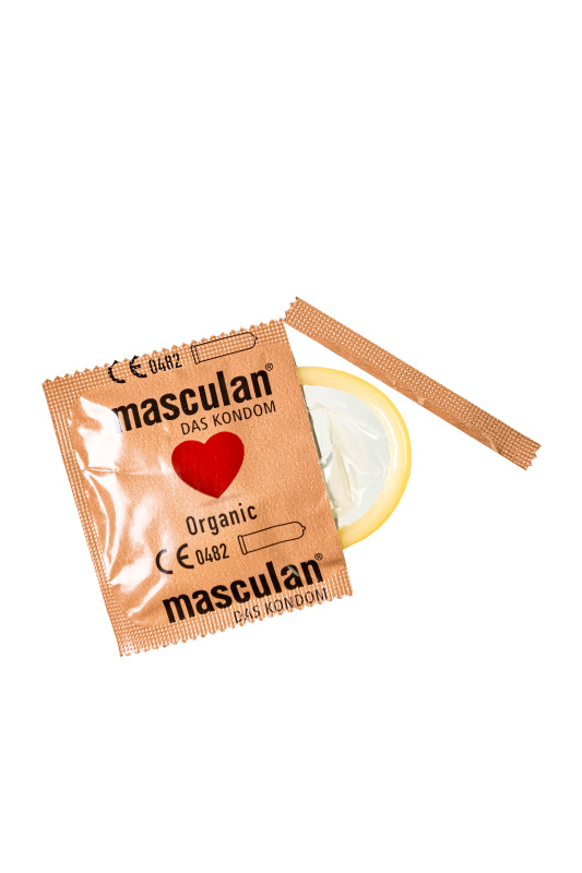 Фото Masculan Презервативы masculan ORGANIC № 3 утонченные, 18,5 см, 5.3 см, 3 шт.