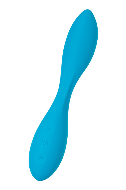 Изображение Satisfyer, Германия Стимулятор точки G с фиксацией формы Satisfyer G-Spot Flex 1, бирюзовый, 19,5 см
