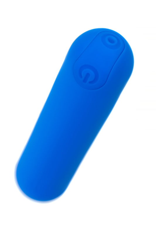 Изображение A-toys by TOYFA Вибропуля A-Toys by TOYFA NEP, силикон, синий, 8 см