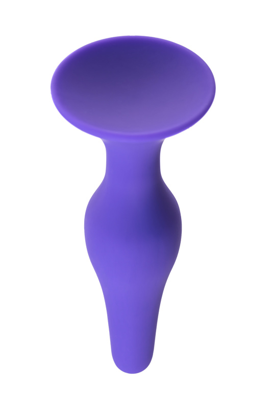 Фото A-toys by TOYFA Анальная втулка A-Toys by TOYFA, силикон, фиолетовая, 10,2 см