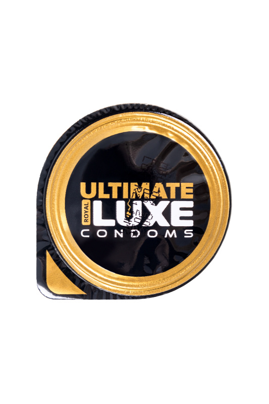Фото Luxe Презервативы Luxe BLACK ULTIMATE Реактивный Трезубец (Шоколад)