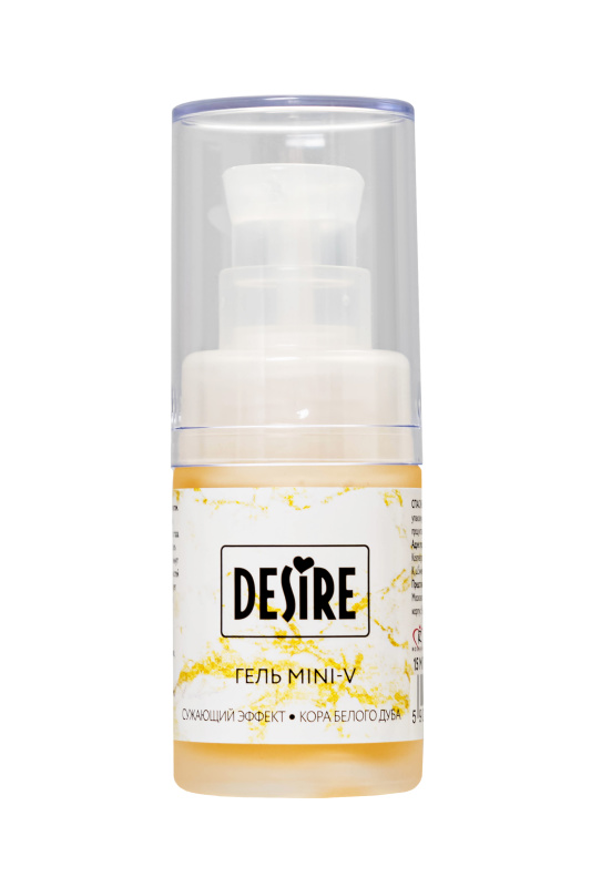 Изображение  Сужающий гель для женщин Desire  Mini-v,15 мл.