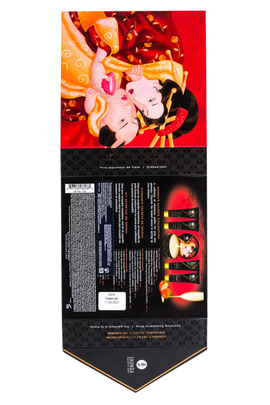 Фото Shunga, Канада Набор Shunga «Секрет Гейши» (Geishas Secret), 5 средств, аромат клубника и шампанское