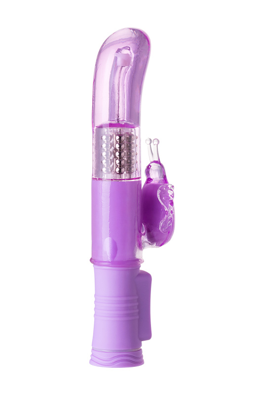 A-toys by TOYFA Вибратор с клиторальным стимулятором A-Toys by TOYFA High-Tech fantasy, TPE, фиолетовый, 22,4 см — купить в Минске Изображение A-toys by TOYFA Вибратор с клиторальным стимулятором A-Toys by TOYFA High-Tech fantasy, TPE, фиолетовый, 22,4 см