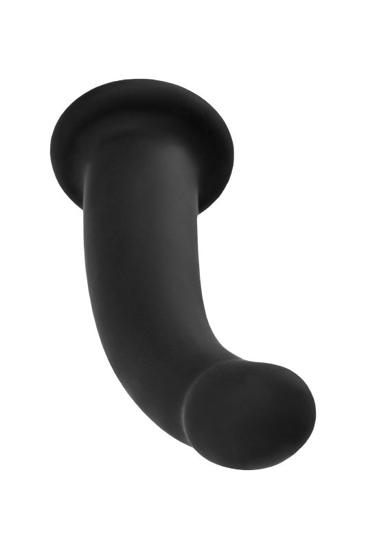 POPO Pleasure by TOYFA Анальный фаллоимитатор с изгибом POPO Pleasure by TOYFA Serpens, M, силикон, черный, 16,5 см — купить в Минске Изображение POPO Pleasure by TOYFA Анальный фаллоимитатор с изгибом POPO Pleasure by TOYFA Serpens, M, силикон, черный, 16,5 см