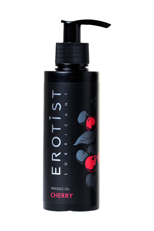 Изображение Erotist Lubricant Массажное масло Erotist CHERRY, съедобное, вишня, 150 мл