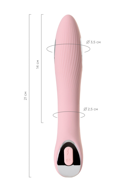 Physics by Toyfa Вибратор с электростимуляцией PHYSICS TESLA G-POINT, силикон, розовый, 21 см — купить в Минске Изображение Physics by Toyfa Вибратор с электростимуляцией PHYSICS TESLA G-POINT, силикон, розовый, 21 см