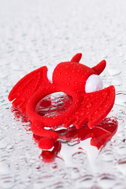 JOS Эрекционное кольцо на пенис JOS SWEET DEVIL, силикон, красный, 8,5 см — купить в Минске Изображение JOS Эрекционное кольцо на пенис JOS SWEET DEVIL, силикон, красный, 8,5 см