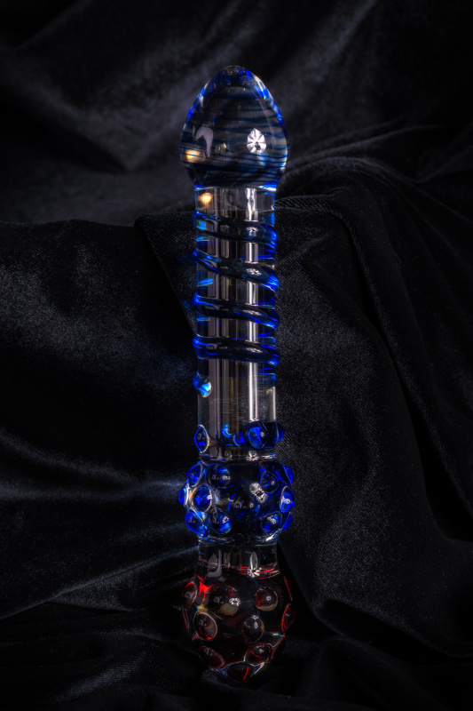 Sexus Glass Двусторонний фаллоимитатор Sexus Glass, стекло, прозрачный, 20,5 см — купить в Минске Изображение Sexus Glass Двусторонний фаллоимитатор Sexus Glass, стекло, прозрачный, 20,5 см