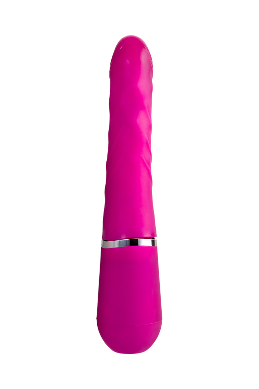 Фото  Нереалистичный вибратор Ailighter Smart Telescopic lover, TPE, розовый, 27,1 см.