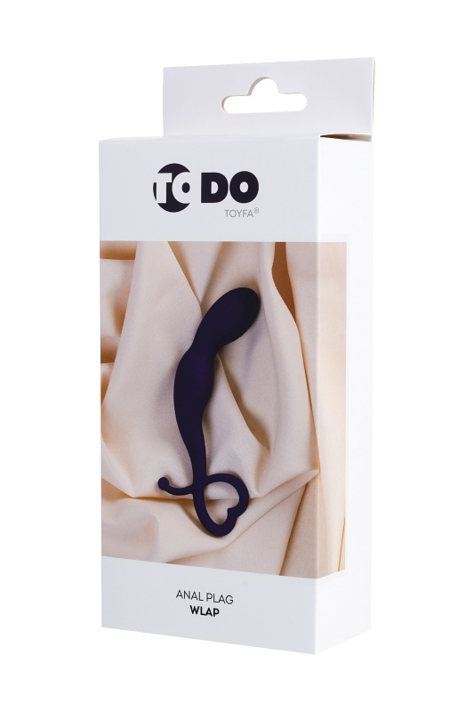 Изображение ToDo by Toyfa Анальная втулка ToDo by Toyfa Wlap, силикон, фиолетовая, 16 см, Ø 2,5 см