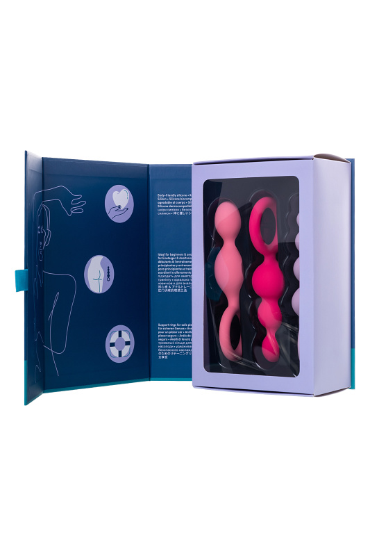 Изображение Satisfyer, Германия Набор анальных плагов Satisfyer, силикон,ассорти