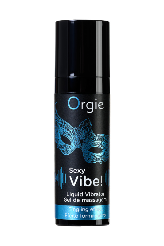 Фото Orgie, Португалия Жидкий вибратор ORGIE Sexy Vibe Liquid Vibrator с эффектом вибрации, 15 мл