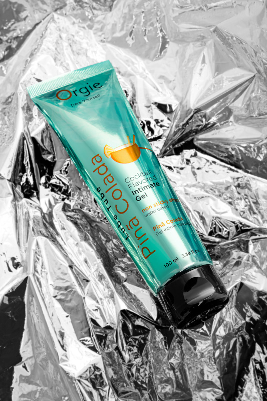 Изображение Orgie, Португалия Интимный гель Orgie LUBE TUBE на водной основе, со вкусом пина колада, 100 мл