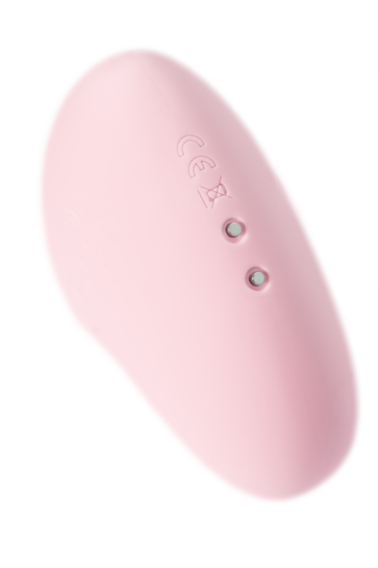 Фото Satisfyer, Германия Вакуумно-волновой стимулятор клитора с вибрацией Satisfyer Cutie Heart, силикон, розовый, 7,6 см