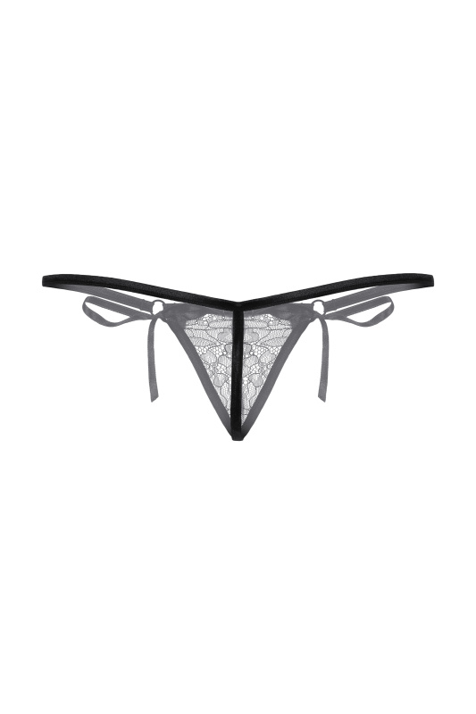 Изображение SoftLine Collection, Польша Стринги на завязках SoftLine Collection, черный, S/L