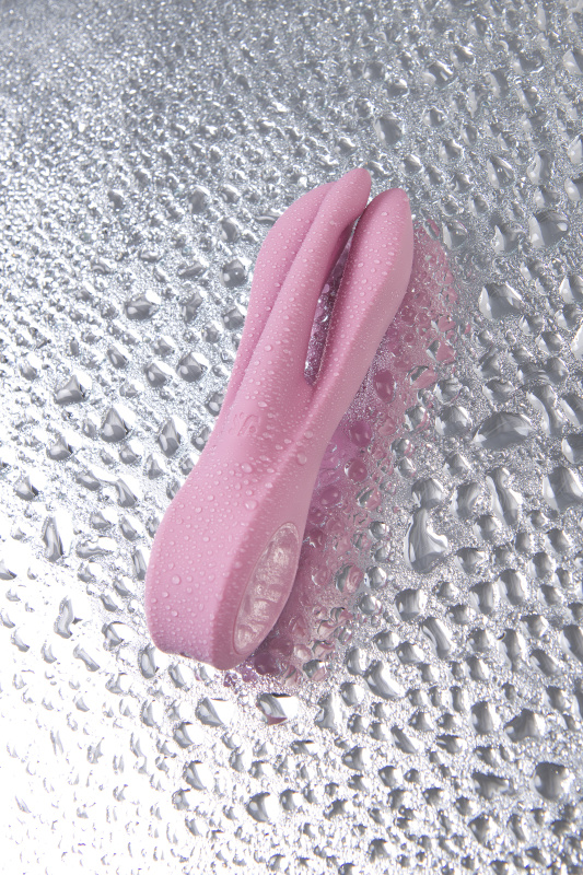 Изображение Satisfyer, Германия Вибростимулятор Satisfyer Threesome 1, силикон, розовый, 14 см