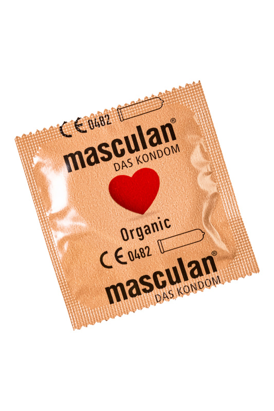 Фото Masculan Презервативы masculan  ORGANIC № 10 утонченные, 18,5 см, 5.3 см, 10 шт.