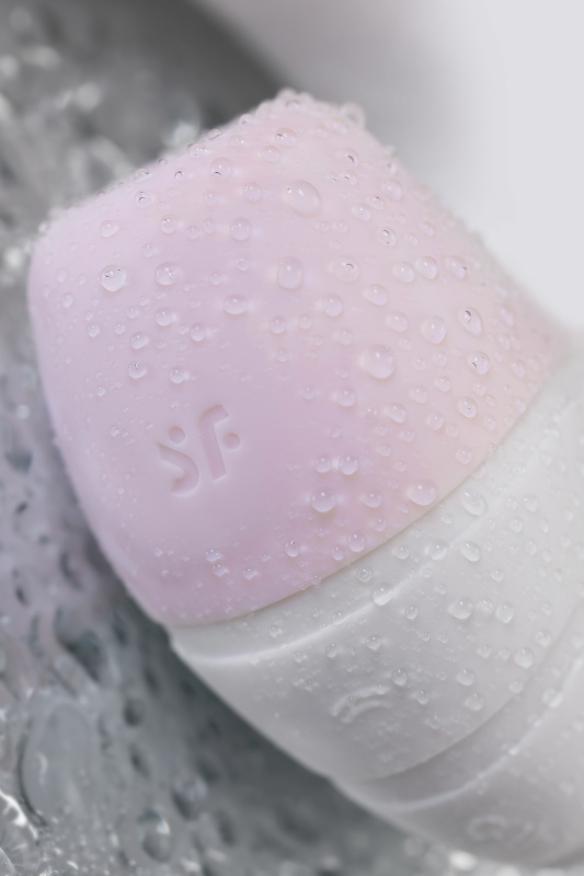 Фото Satisfyer, Германия Вибратор Satisfyer Supernova, с вакуум-волновым стимулятором, силикон, белый, 16,9 см