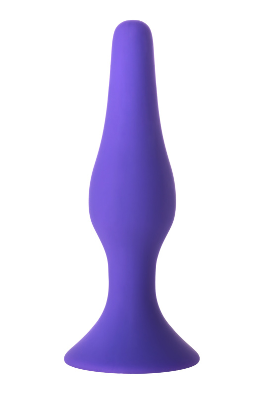 Фото A-toys by TOYFA Анальная втулка A-Toys by TOYFA, силикон, фиолетовая, 10,2 см
