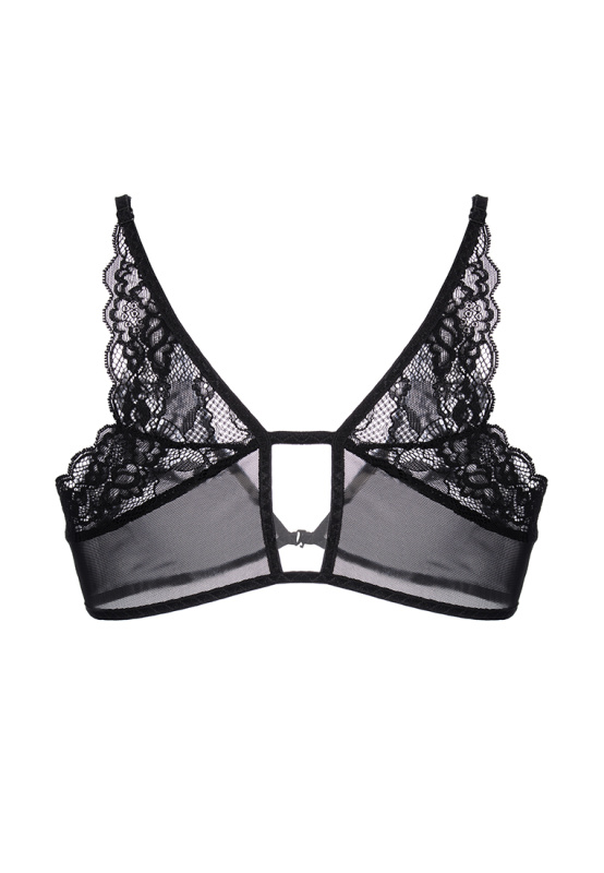 Изображение Erolanta Lingerie Бралетт Erolanta Odette с застежкой спереди, черный (54-56)