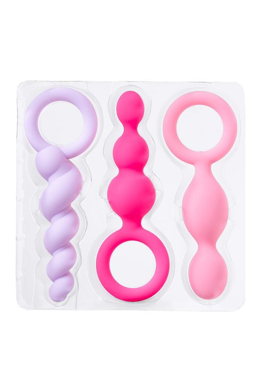 Изображение Satisfyer, Германия Набор анальных плагов Satisfyer, силикон,ассорти